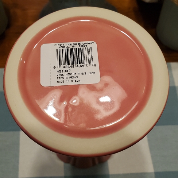 FIESTA PEONY MEDIUM VASE - Picture 2 of 5